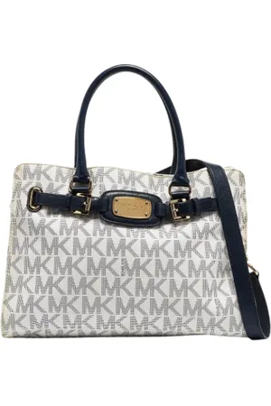 Michael Kors Femme, Pre-owned, Blanc, Taille: ONE Size Pre-owned Coated canvas sacs-main