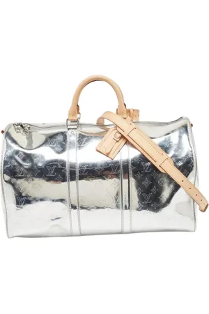 LOUIS VUITTON Homme, Pre-owned, Gris, Taille: ONE Size Pre-owned Cuir sacs-de-voyage