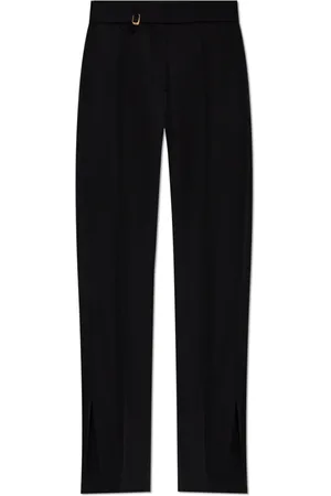 Jacquemus Femme, Pantalons, Noir, Taille: 36 FR Pantalon Tibau
