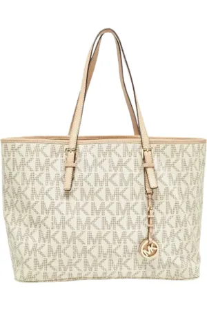 Michael Kors Femme, Pre-owned, , Taille: ONE Size Pre-owned Coated canvas cabas