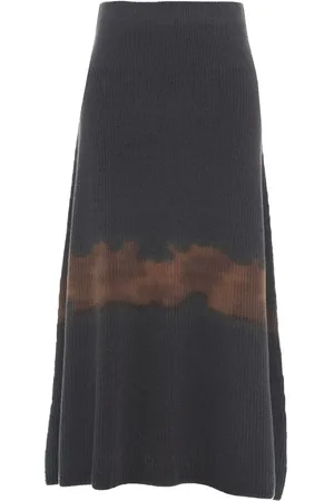 AKEP Femme, Jupes, Gris, Taille: 40 FR Jupe Grise Aw24 Lavage à la Main