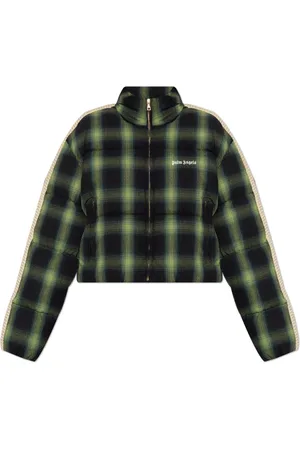 Palm Angels Femme, Vestes, Vert, Taille: 42 FR Doudoune