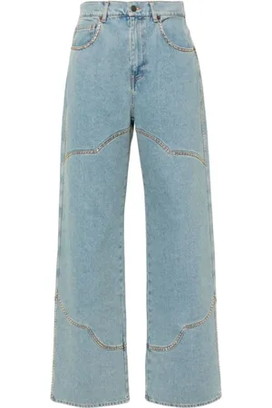 GIUSEPPE DI MORABITO Femme, Jeans, Bleu, Taille: 36 FR Pantalon Bleu