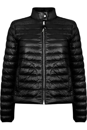 Parajumpers Femme, Vestes, Noir, Taille: 38 FR Doudoune Arctique Fermeture Éclair Logo