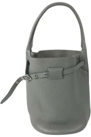 Céline Femme, Pre-owned, Gris, Taille: ONE Size Pre-owned Cuir sacs-celine
