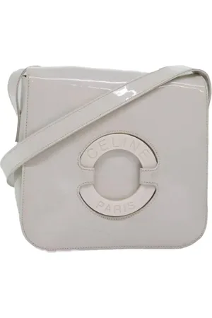 Céline Femme, Pre-owned, Blanc, Taille: ONE Size Pre-owned Toile sacs-celine