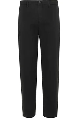 DEPARTMENT FIVE Homme, Pantalons, Noir, Taille: W35 Pantalon Chino Slim Crop