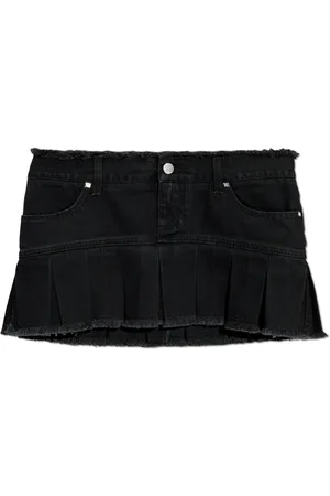 MISBHV Femme, Jupes, Noir, Taille: 42 FR Jupe en jean