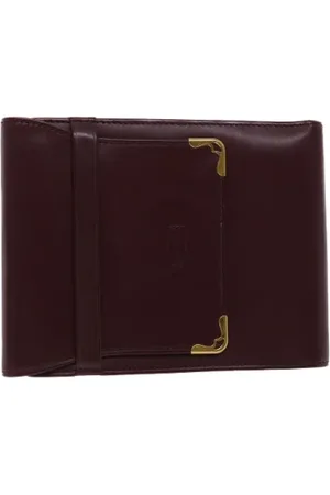 Cartier Homme, Pre-owned, Rouge, Taille: ONE Size Pre-owned Cuir petite-maroquinerie