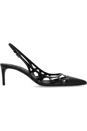 Dolce & Gabbana Femme, Chaussures, Noir, Taille: 41 EU Escarpins à talons hauts en cuir