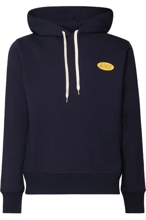 Autry Homme, Sweatshirts et sweats à capuche, Bleu, Taille: L Sweat à capuche Main Man Pulls