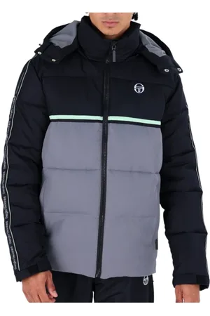 Sergio Tacchini Homme, Vestes, Noir, Taille: M Doudoune bicolore Midday