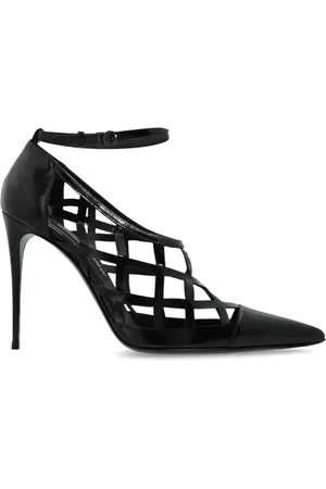 Dolce & Gabbana Femme, Chaussures, Noir, Taille: 36 EU Chaussures à talons en cuir