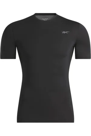 Reebok Femme, Tops, Noir, Taille: 42 FR T-shirt de compression