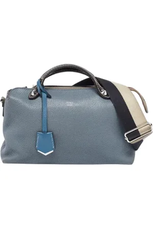 Fendi Femme, Pre-owned, Bleu, Taille: ONE Size Pre-owned Cuir sacs-fendi