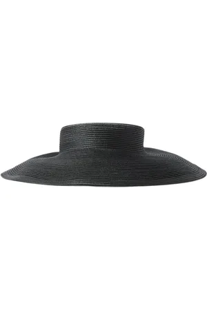 FLAPPER Femme, Accessoires, Noir, Taille: ONE Size Chapeau à Large Bord Ouvert