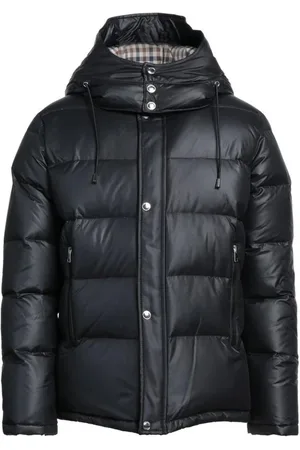 Aquascutum Homme, Vestes, Noir, Taille: S Veste à Capuche Doublure Tartan Noir Duvet d