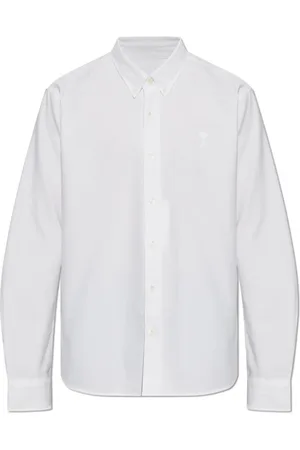 Ami Homme, Chemises, Blanc, Taille: S Chemise avec logo