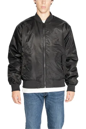 Calvin Klein Homme, Vestes, Noir, Taille: L Veste noire à fermeture éclair pour homme