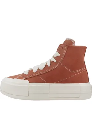 Converse Femme, Chaussures, Brun, Taille: 38 1/2 EU Baskets Hautes Classiques