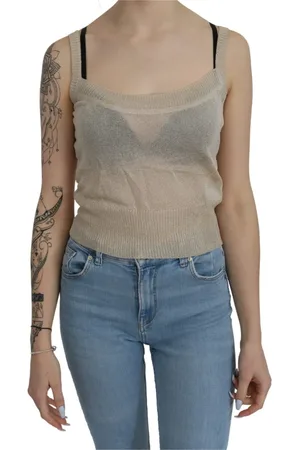 Byblos Femme, Tops, , Taille: 42 FR Débardeur sans manches à bretelles spaghetti