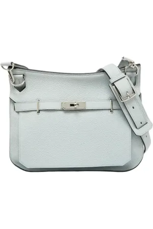 Hermès Femme, Pre-owned, Bleu, Taille: ONE Size Pre-owned Cuir sacs-ports-paule