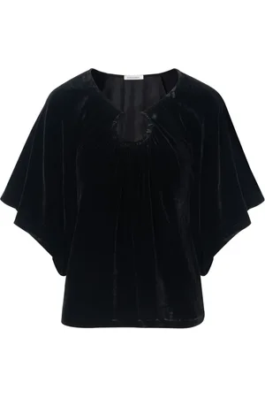 By Malene Birger Femme, Blouses et Chemises, Noir, Taille: 36 FR Chemise Noire Loela