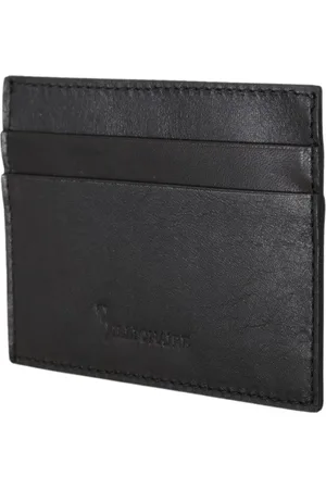 BILLIONAIRE Unisex, Accessoires, Noir, Taille: ONE Size Portefeuille en Cuir Noir Exquis
