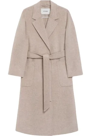 Ivy & Oak Femme, Manteaux, , Taille: 46 FR Manteau Midi en Laine avec Ceinture et Poches
