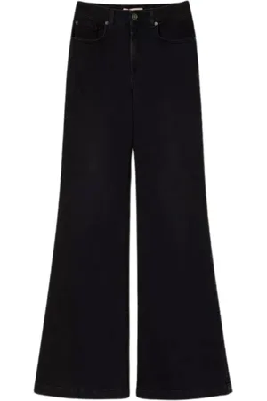 Twin-Set Femme, Jeans, Noir, Taille: W28 Jean Coupe Saisonnière Denim