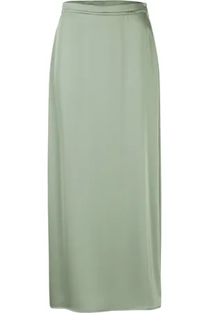 Marc Cain Femme, Jupes, Vert, Taille: 40 FR Jupe Crayon Stretch avec Fente