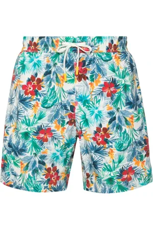 HARTFORD Homme, Maillots de bain, Multicolore, Taille: M Short de Bain Imprimé Floral