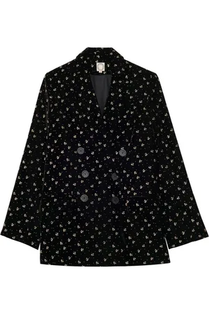 Inès de la Fressange Femme, Vestes, Noir, Taille: 42 FR Ezio Jacket