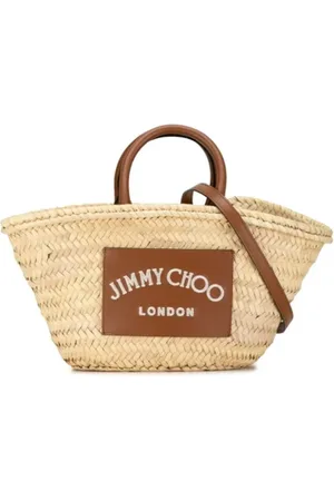 Jimmy Choo Femme, Pre-owned, , Taille: ONE Size Pre-owned Raphia sacs-ports-paule