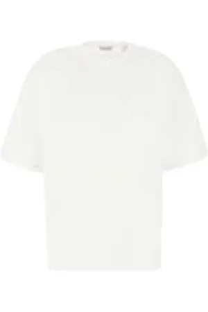 Burberry Femme, Tops, Blanc, Taille: 36 FR T-shirts élégants pour hommes et femmes