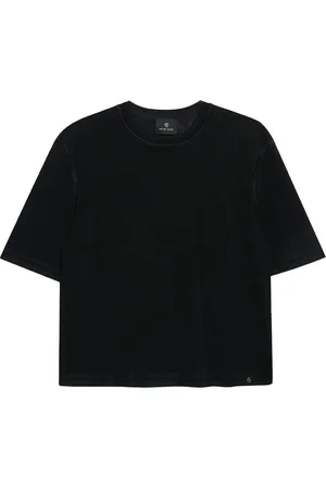 ANINE BING Femme, Tops, Noir, Taille: 36 FR Pull Noir Classique - Col Rond