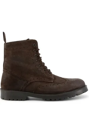 Duca Di Morrone Homme, Chaussures, Brun, Taille: 46 EU Bottines en daim pour hommes