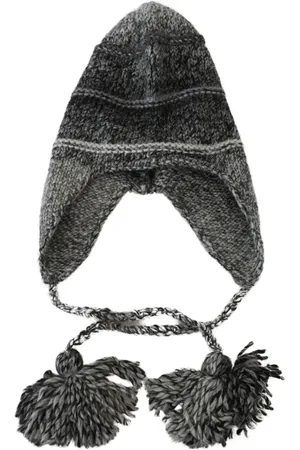 Dolce & Gabbana Homme, Accessoires, Gris, Taille: ONE Size Bonnet Beanie Gris de Luxe