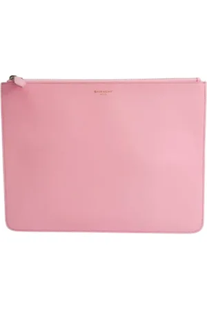 Givenchy Femme, Pre-owned, Rose, Taille: ONE Size Pre-owned Cuir pochettes-minaudieres