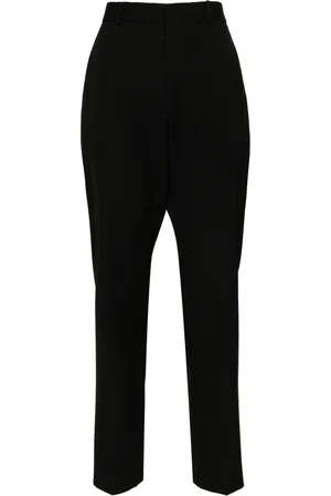 Lanvin Femme, Pantalons, Noir, Taille: 40 FR Pantalon Droit Classique