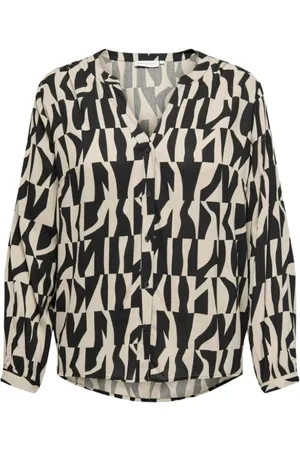 ONLY Femme, Blouses et Chemises, Multicolore, Taille: 48 FR Life V-Neck Shirt AOP