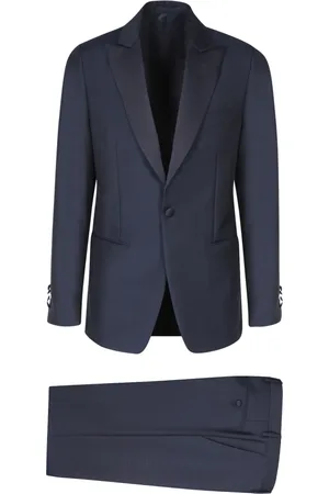 LARDINI Homme, Costumes, Bleu, Taille: L Costume Bleu Style Élégant