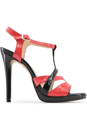 Made in italia Femme, Chaussures, Multicolore, Taille: 40 EU Sandales à boucle réglable avec talon de 10 cm