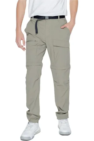 Columbia Homme, Pantalons, Gris, Taille: W40 L32 Pantalon en nylon vert avec poches