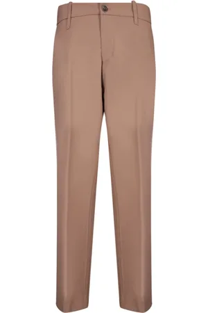 Nine In The Morning Homme, Pantalons, Brun, Taille: L Pantalon droit marron
