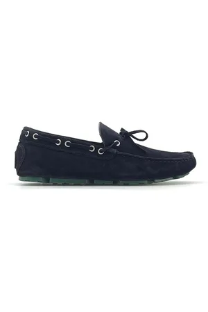 Duca Di Morrone Homme, Chaussures, Noir, Taille: 40 EU Sac à Bandoulière en Cuir avec Fermeture Éclair