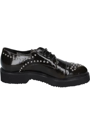 carmens Femme, Chaussures, Brun, Taille: 36 EU Chaussures Élégantes en Cuir Verni pour Femmes