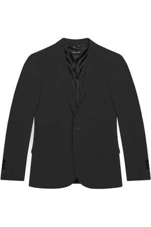 Antony Morato Homme, Costumes, Noir, Taille: 3XL Blazer noir à boutonnière et col à revers