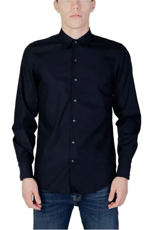 Antony Morato Homme, Chemises, Bleu, Taille: S Chemise Bleue Classique à Boutons