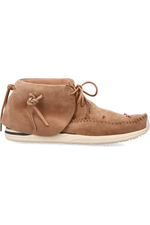 VISVIM Homme, Chaussures, Brun, Taille: 42 EU Baskets Chameau Style Lhamo-Folk